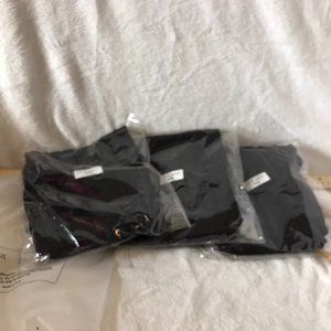 Butt Lift Leggings - New in Original Bags - 3 Pair - Black - S/M Size